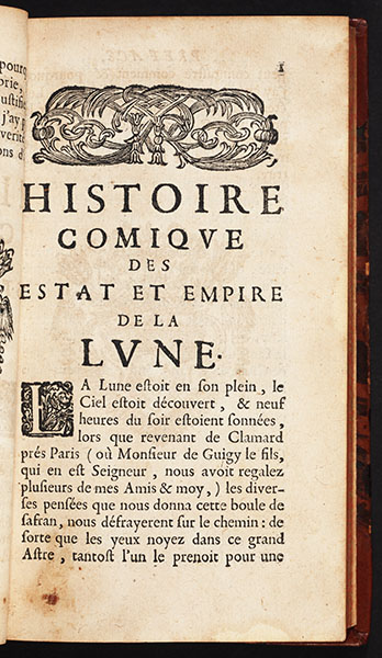 Cyrano de Bergerac - Histoire comique des Etats et Empires de la Lune