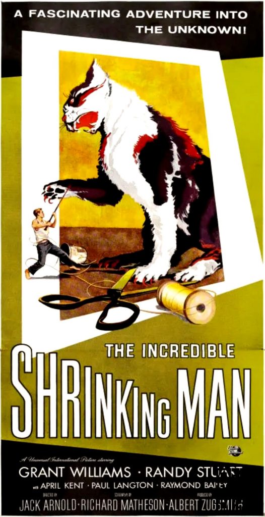 1957 The Incredible Shrinking Man afis de Reynold Brown